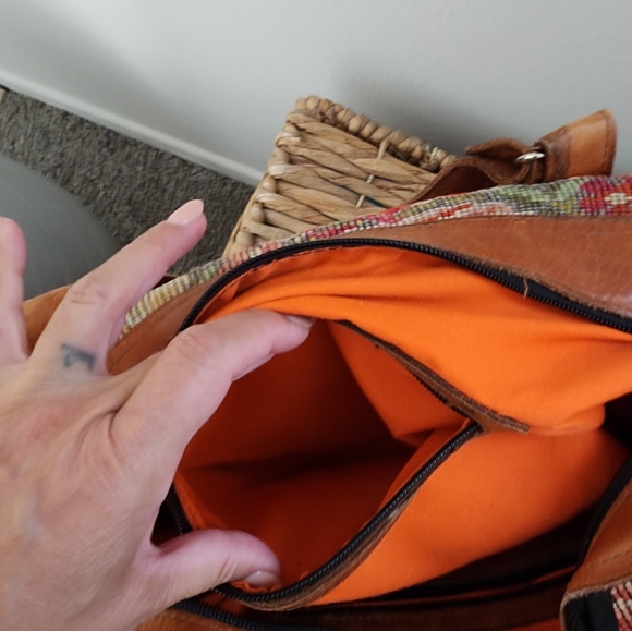 Ixchel triangle huipil diaper bag - Picture 7 of 16